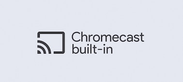 Logotipo de Chromecast integrado