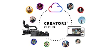 Logotipo de Creators' Cloud de Sony